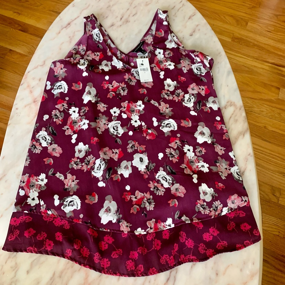 Lane Bryant_Floral Tank Top_Size 16_NWT